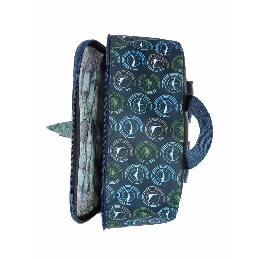 Universal Jurassic World Roar Some 17in TRex Graphic Backpack with 3D Cone Spike